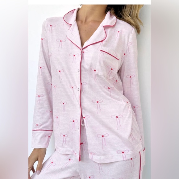 Splendid New LOVESTRUCK BOW FLORA PILLOWSOFT SLEEP SET - Picture 3 of 3